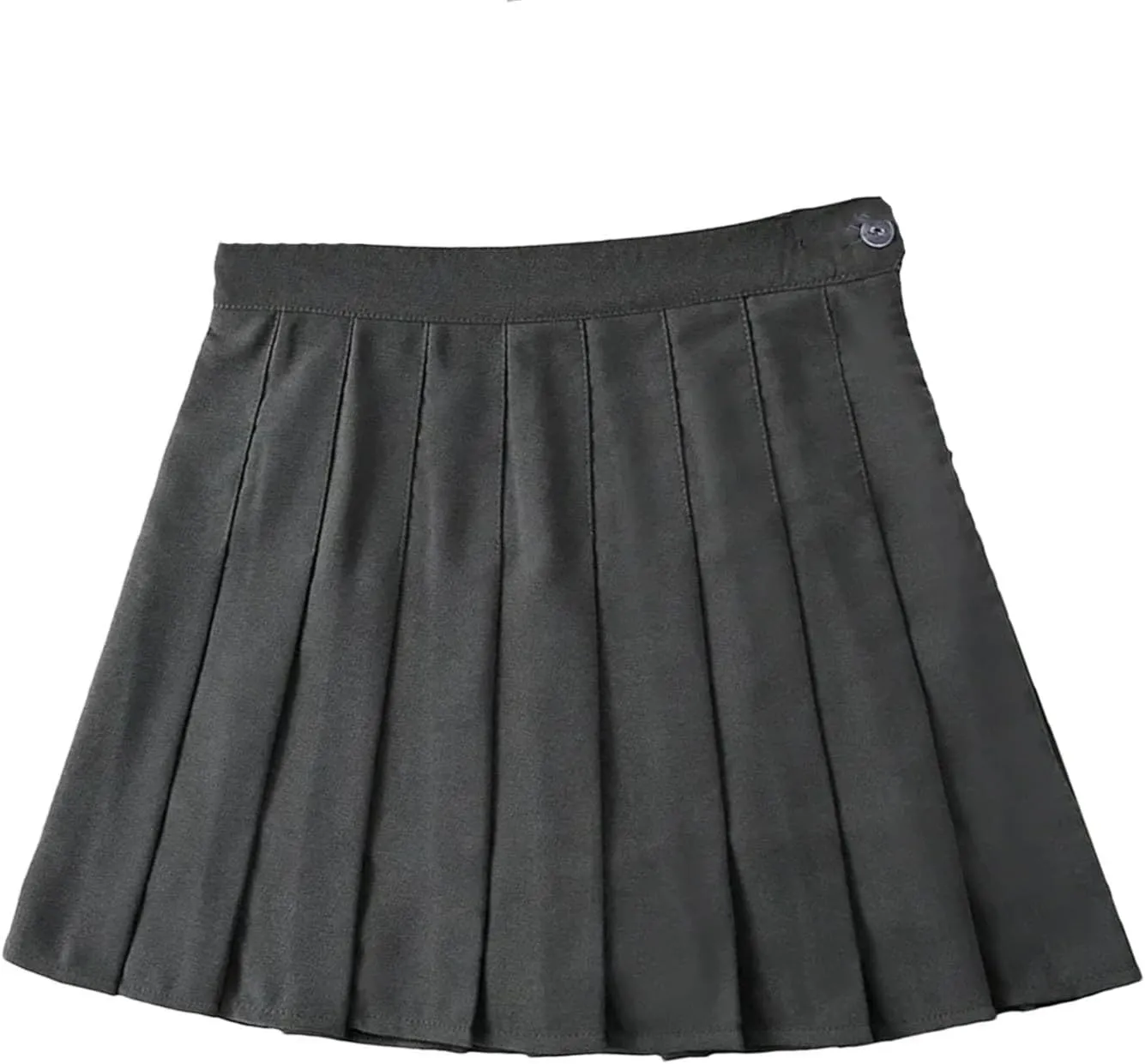 Women's Vintage Pleated Mini Skirts Korean High Waist Summer A Line Skirts