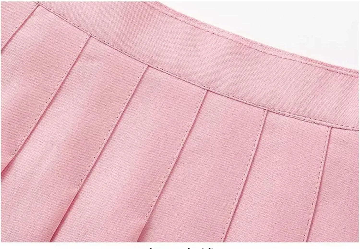 Women's Vintage Pleated Mini Skirts Korean High Waist Summer A Line Skirts