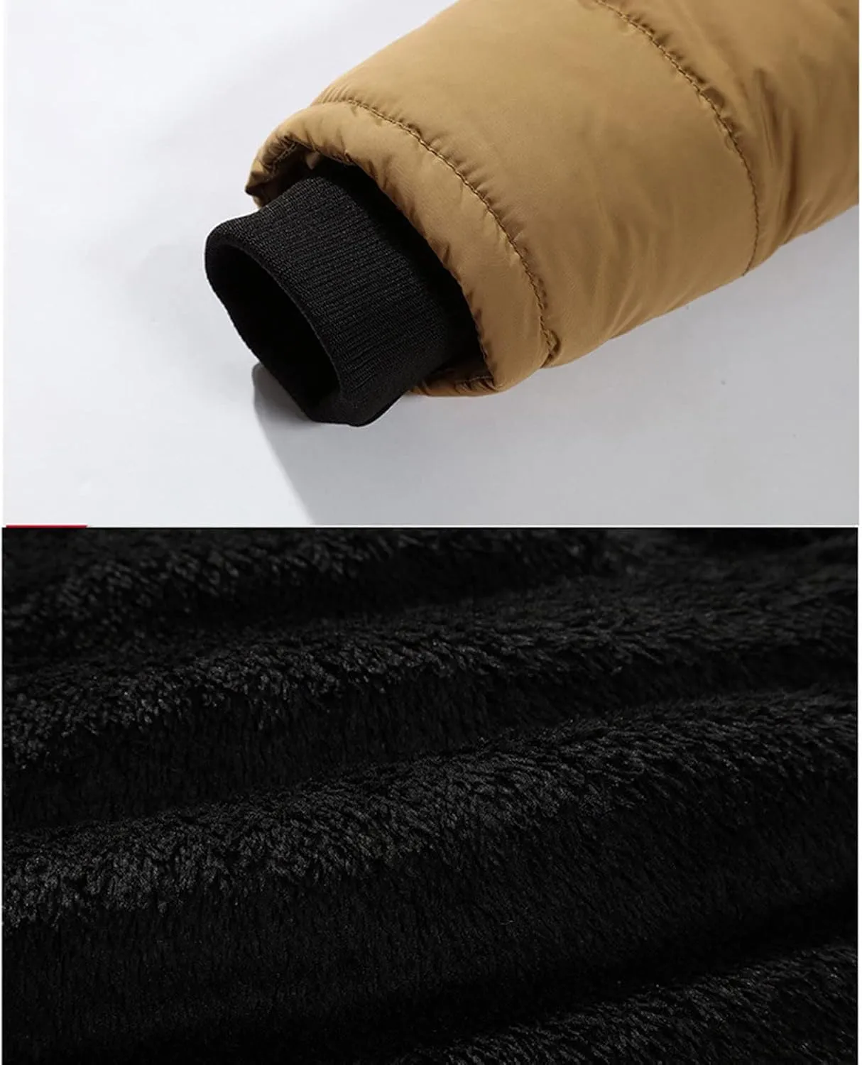 Ymosrh Sport Jackets for Men Warm Winter Thick Jacket Hooded Coat with Zipper Pocket Mens Coats and Jackets Fashion
