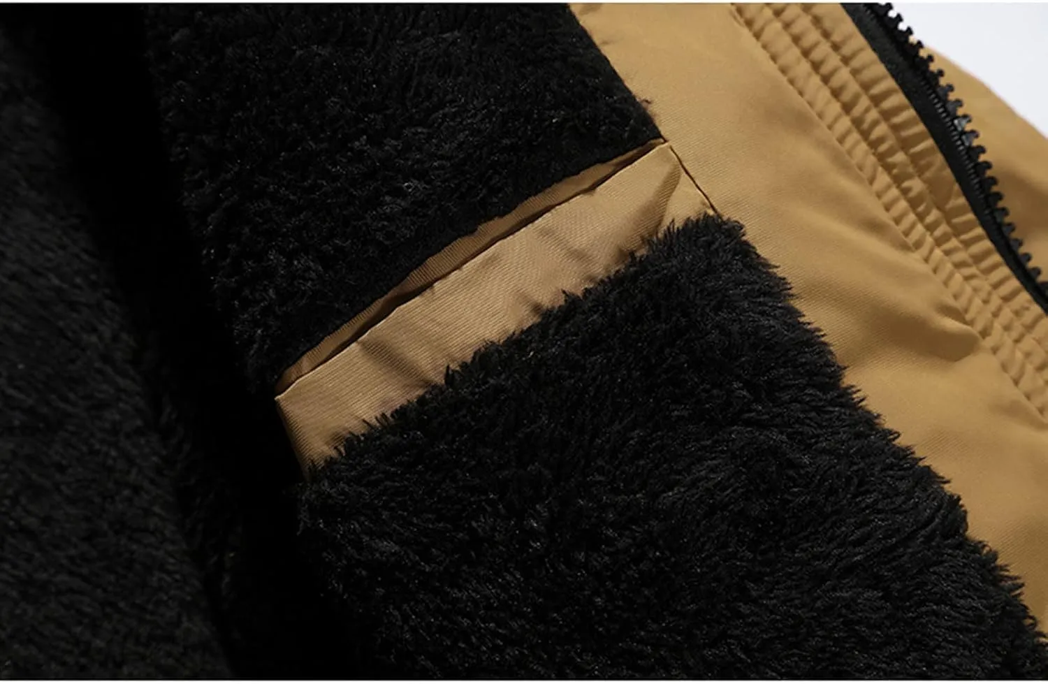 Ymosrh Sport Jackets for Men Warm Winter Thick Jacket Hooded Coat with Zipper Pocket Mens Coats and Jackets Fashion